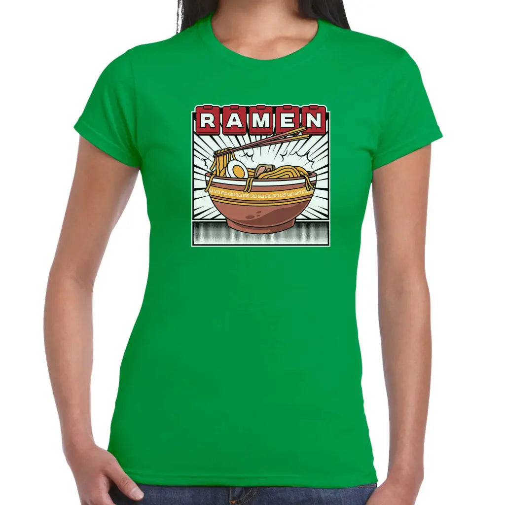 Ramen Noodle Ladies T-shirt - Tshirtpark.com