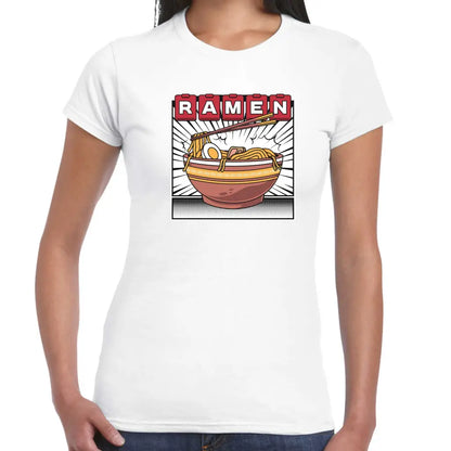 Ramen Noodle Ladies T-shirt - Tshirtpark.com