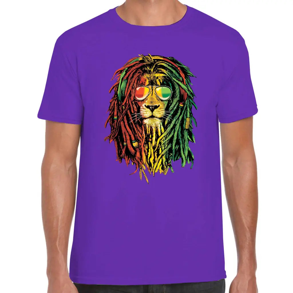 Rasta Lion T-Shirt - Tshirtpark.com