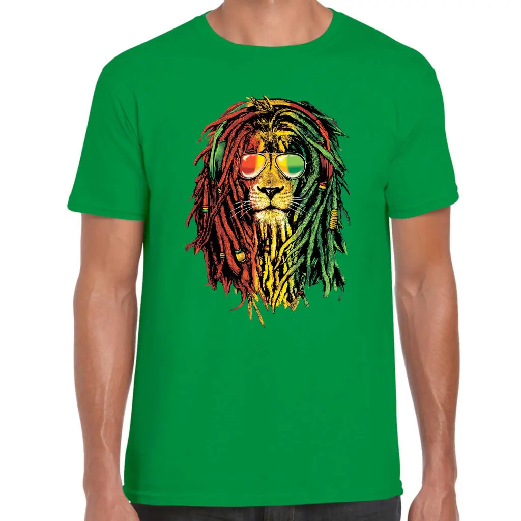 Rasta Lion T-Shirt - Tshirtpark.com