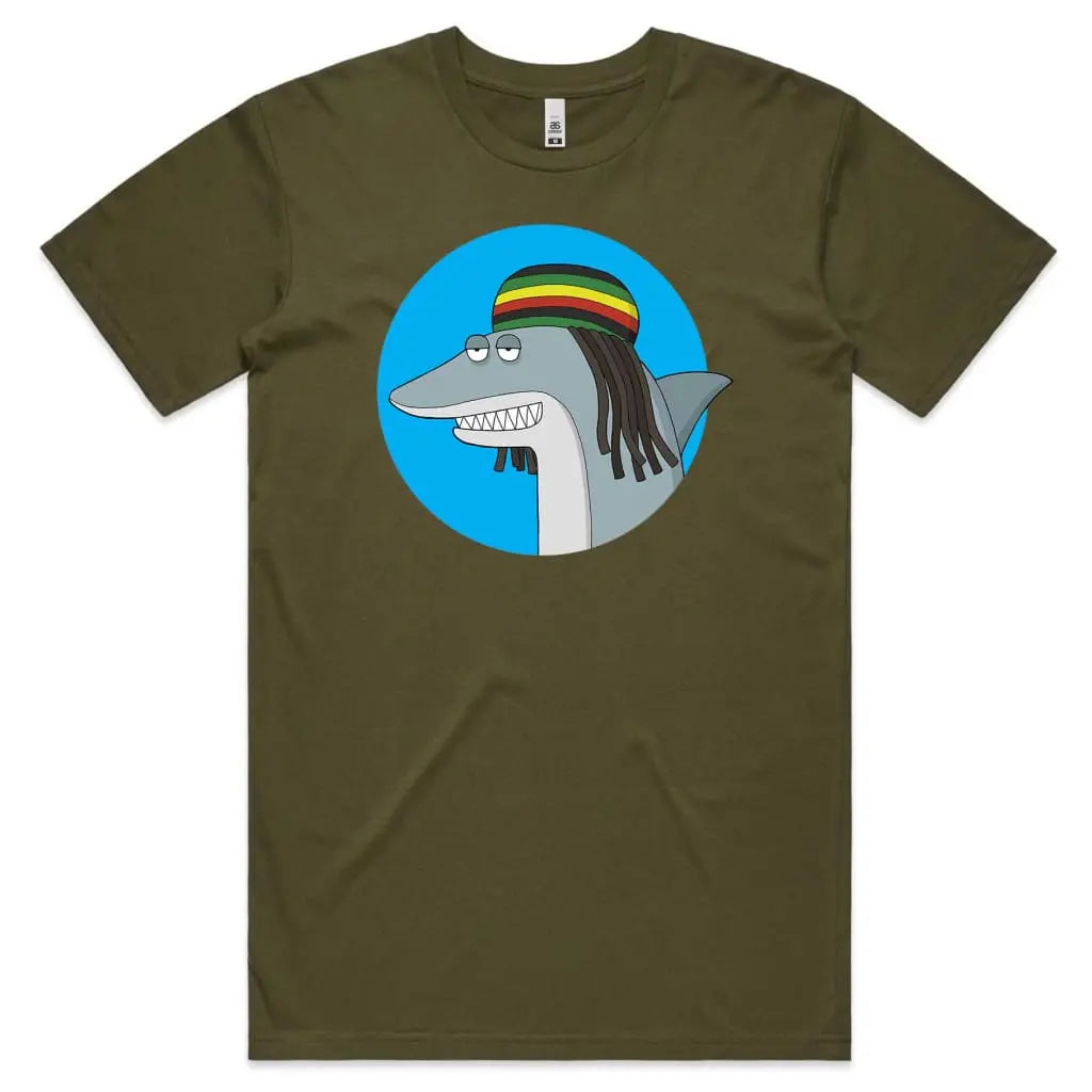 Rasta Shark T-Shirt - Tshirtpark.com