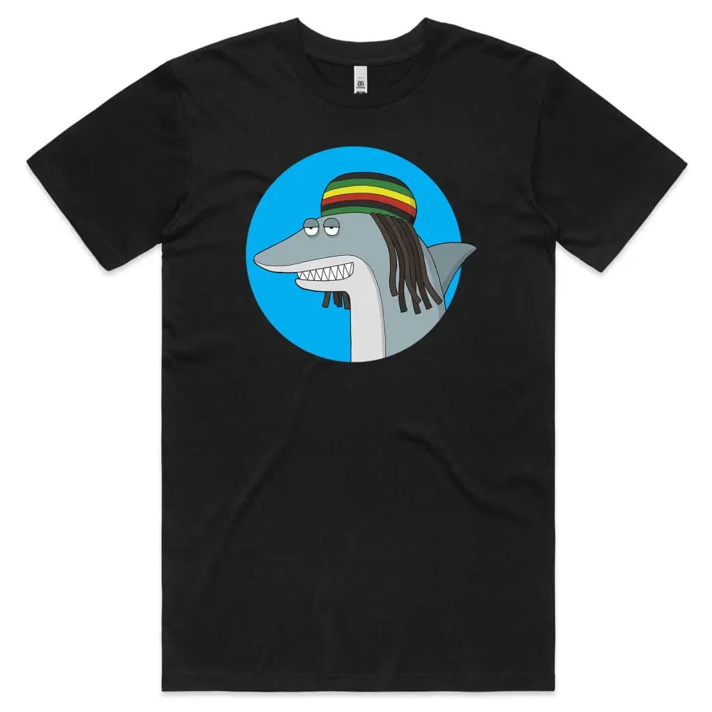 Rasta Shark T-Shirt - Tshirtpark.com