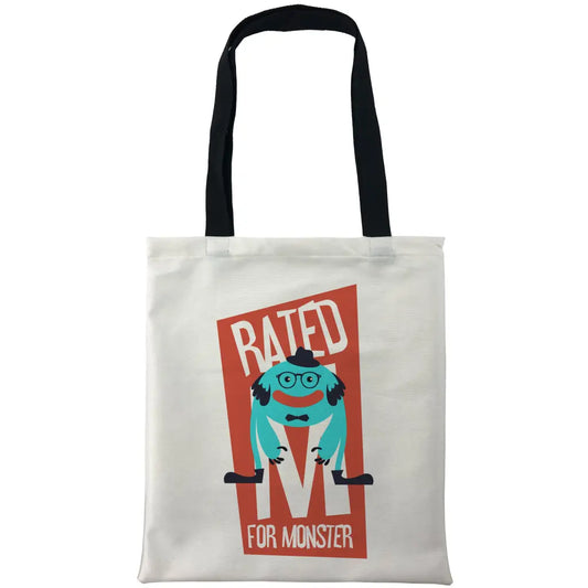 Rated M For Monster Bags - Tshirtpark.com