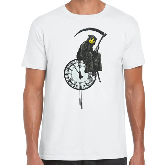 Reaper Clock Banksy T-Shirt - Tshirtpark.com