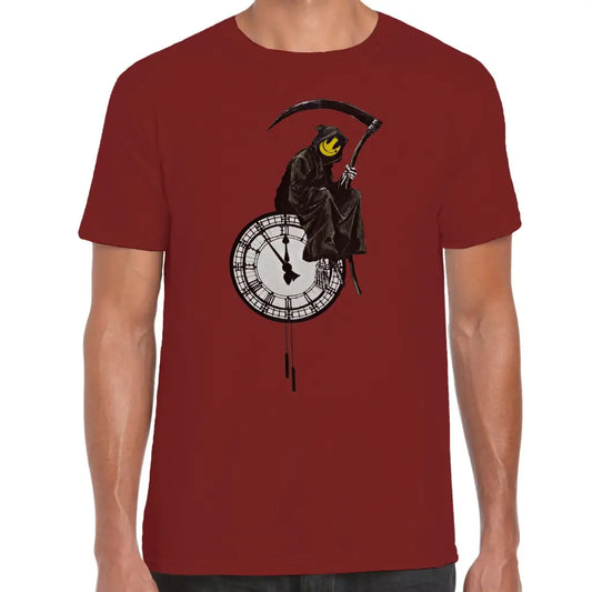 Reaper Clock Banksy T-Shirt - Tshirtpark.com