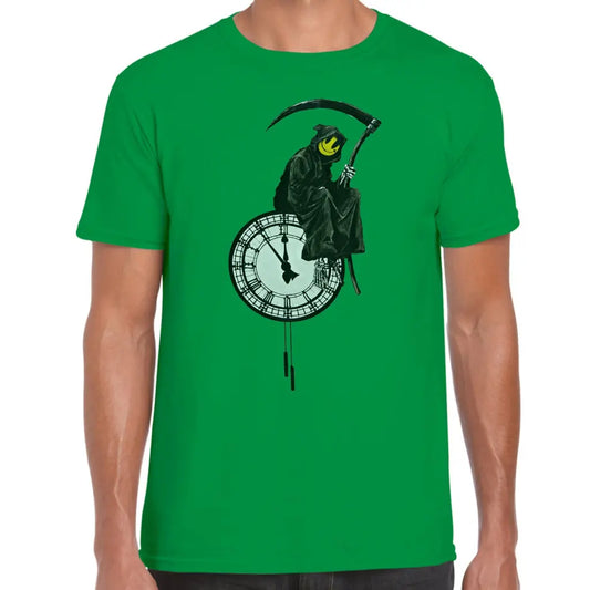 Reaper Clock Banksy T-Shirt - Tshirtpark.com