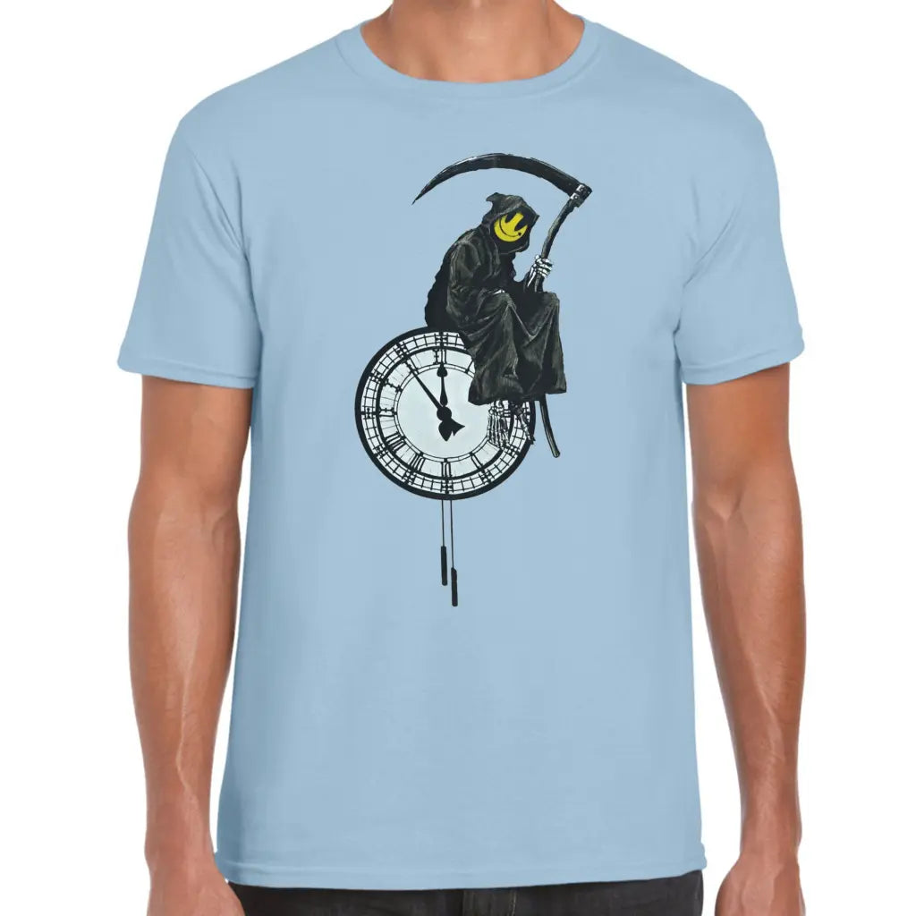 Reaper Clock Banksy T-Shirt - Tshirtpark.com