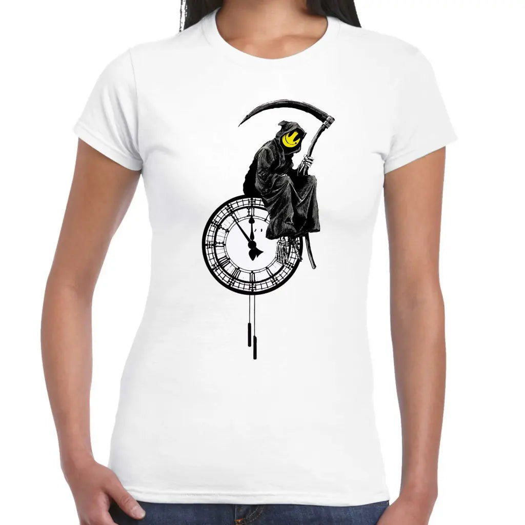 Reaper Clock Banksy T-Shirt - Tshirtpark.com