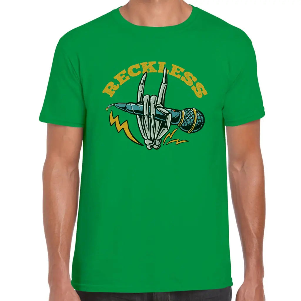 Reckless Microphone T-Shirt - Tshirtpark.com