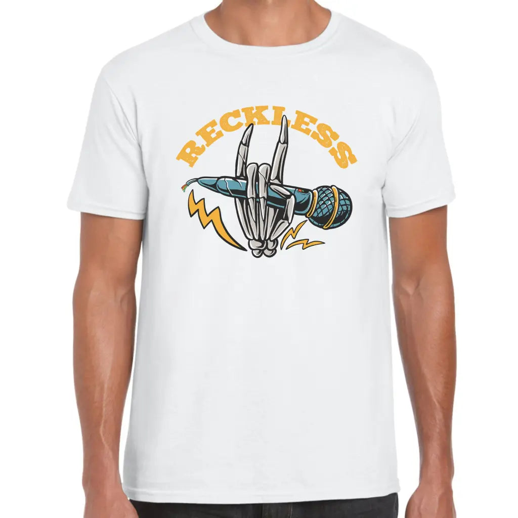 Reckless Microphone T-Shirt - Tshirtpark.com