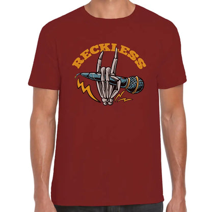 Reckless Microphone T-Shirt - Tshirtpark.com