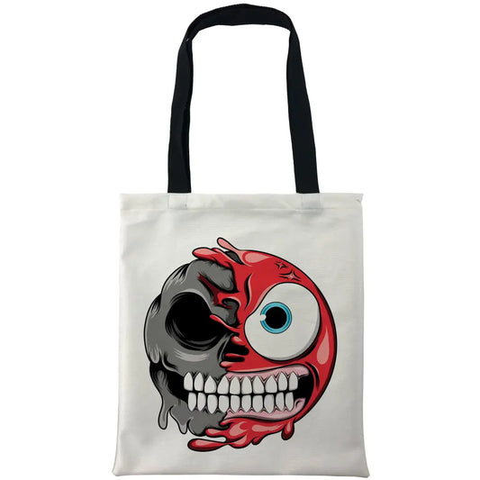 Red Angry Smile Bags - Tshirtpark.com