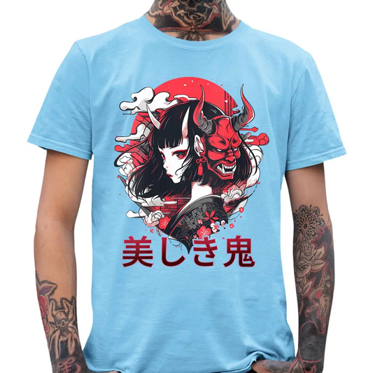 Red Anime Demon T-Shirt - Tshirtpark.com