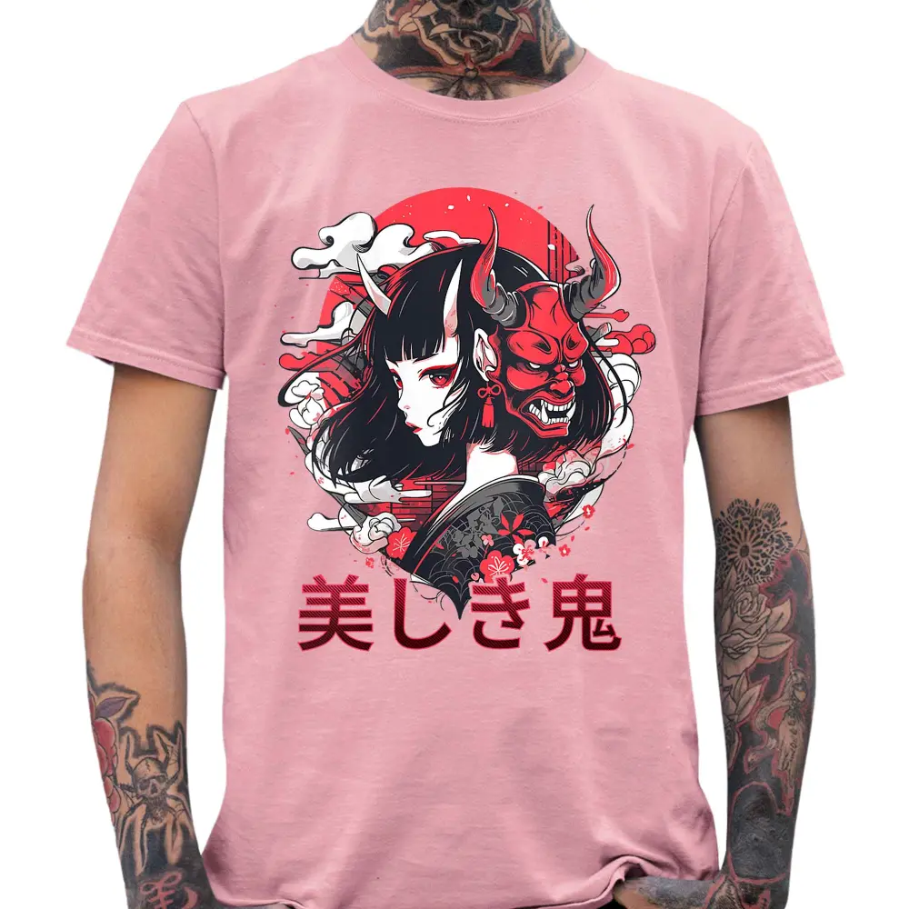 Red Anime Demon T-Shirt - Tshirtpark.com