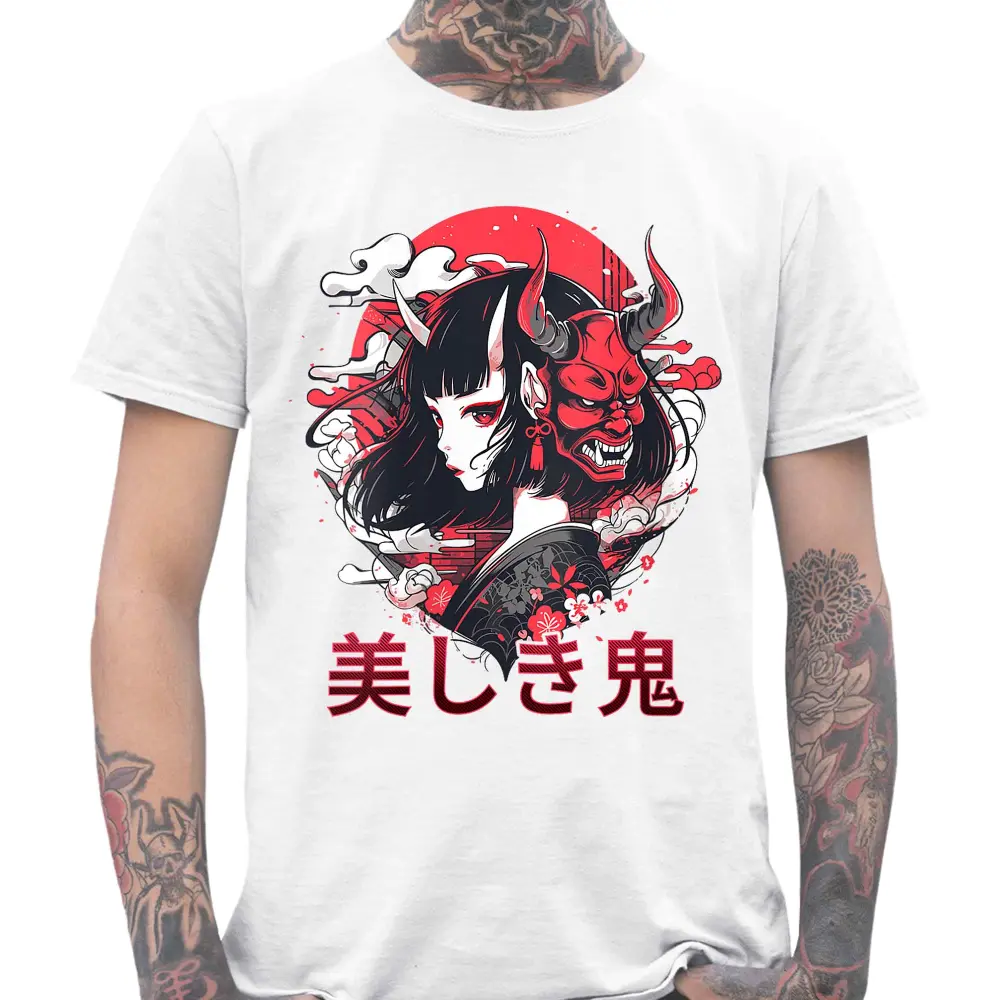 Red Anime Demon T-Shirt - Tshirtpark.com