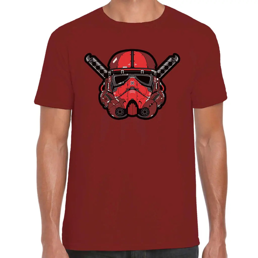 Red Helmet T-Shirt - Tshirtpark.com