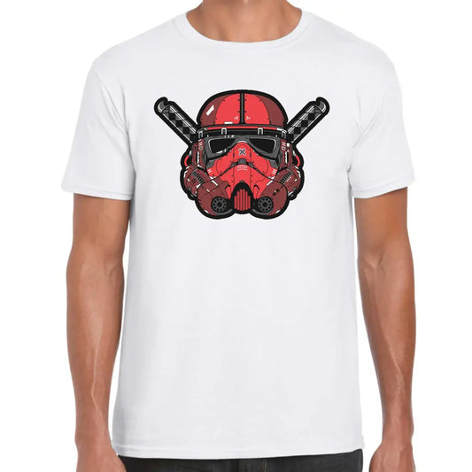 Red Helmet T-Shirt - Tshirtpark.com