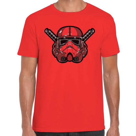 Red Helmet T-Shirt - Tshirtpark.com