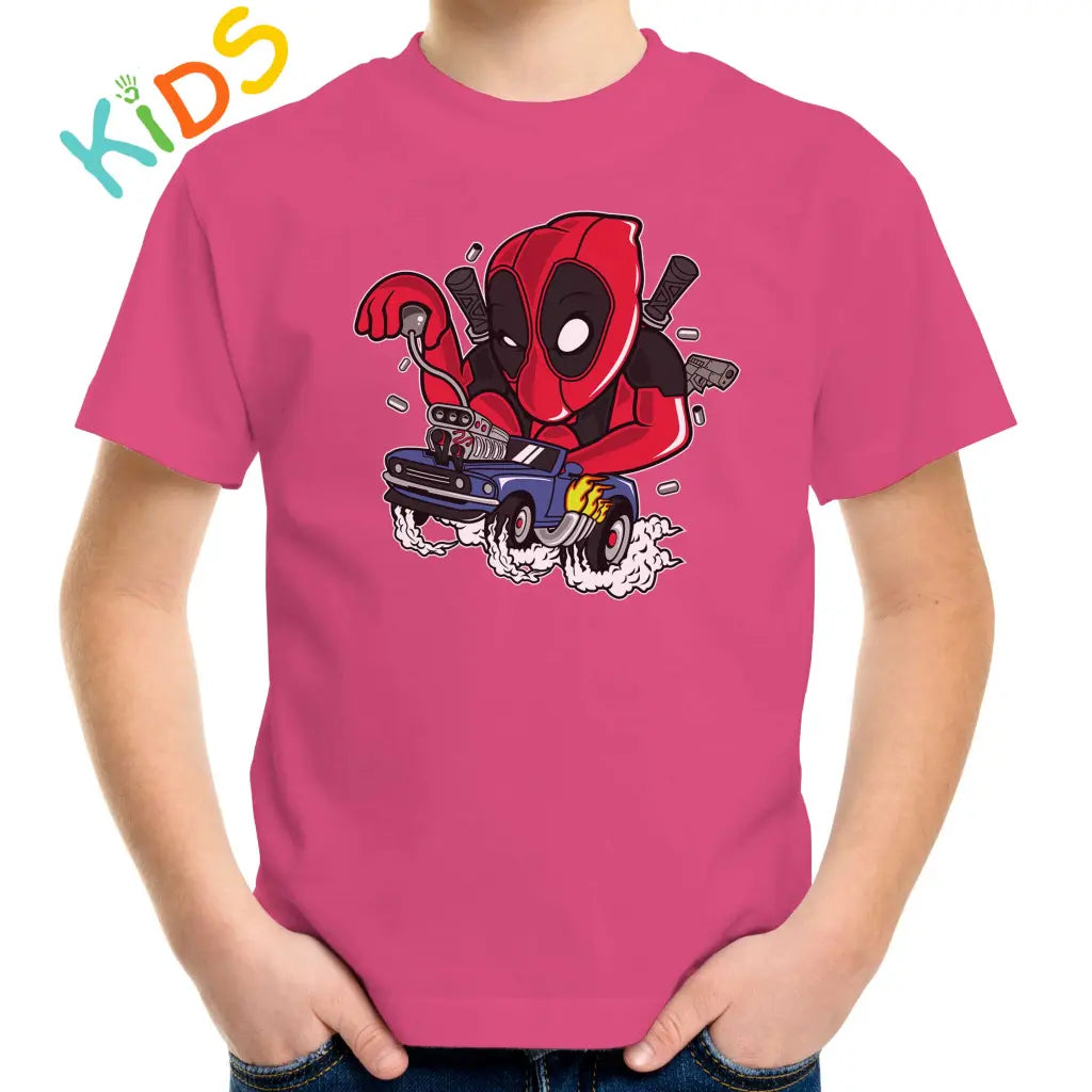 Red Race Kids T-shirt - Tshirtpark.com