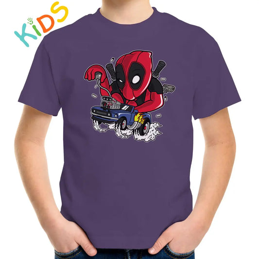 Red Race Kids T-shirt - Tshirtpark.com