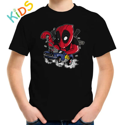 Red Race Kids T-shirt - Tshirtpark.com