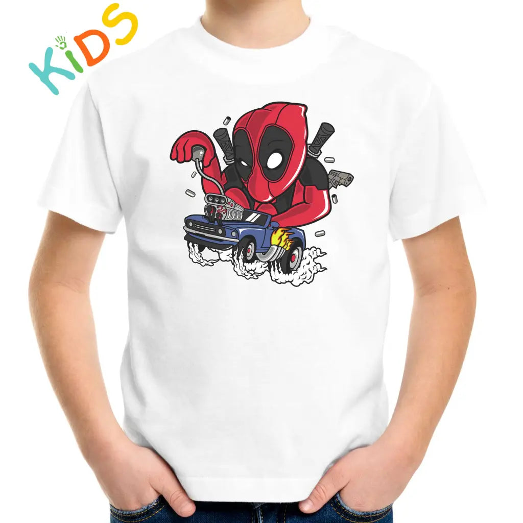 Red Race Kids T-shirt - Tshirtpark.com