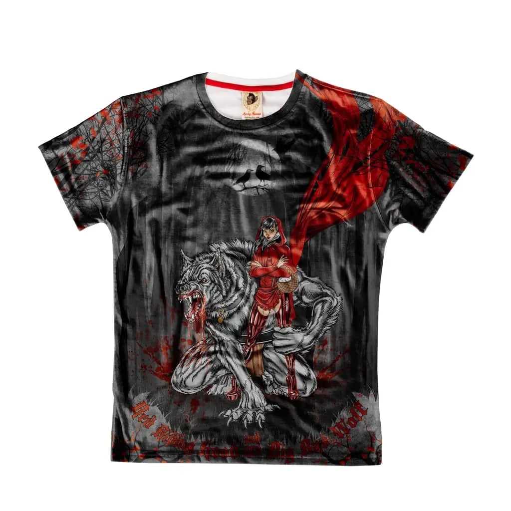 Red Wolf T-Shirt - Tshirtpark.com
