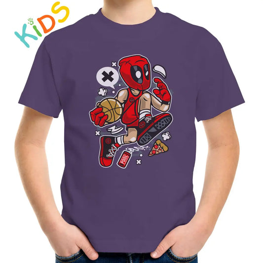 RedMask Basketball Kids T-shirt - Tshirtpark.com