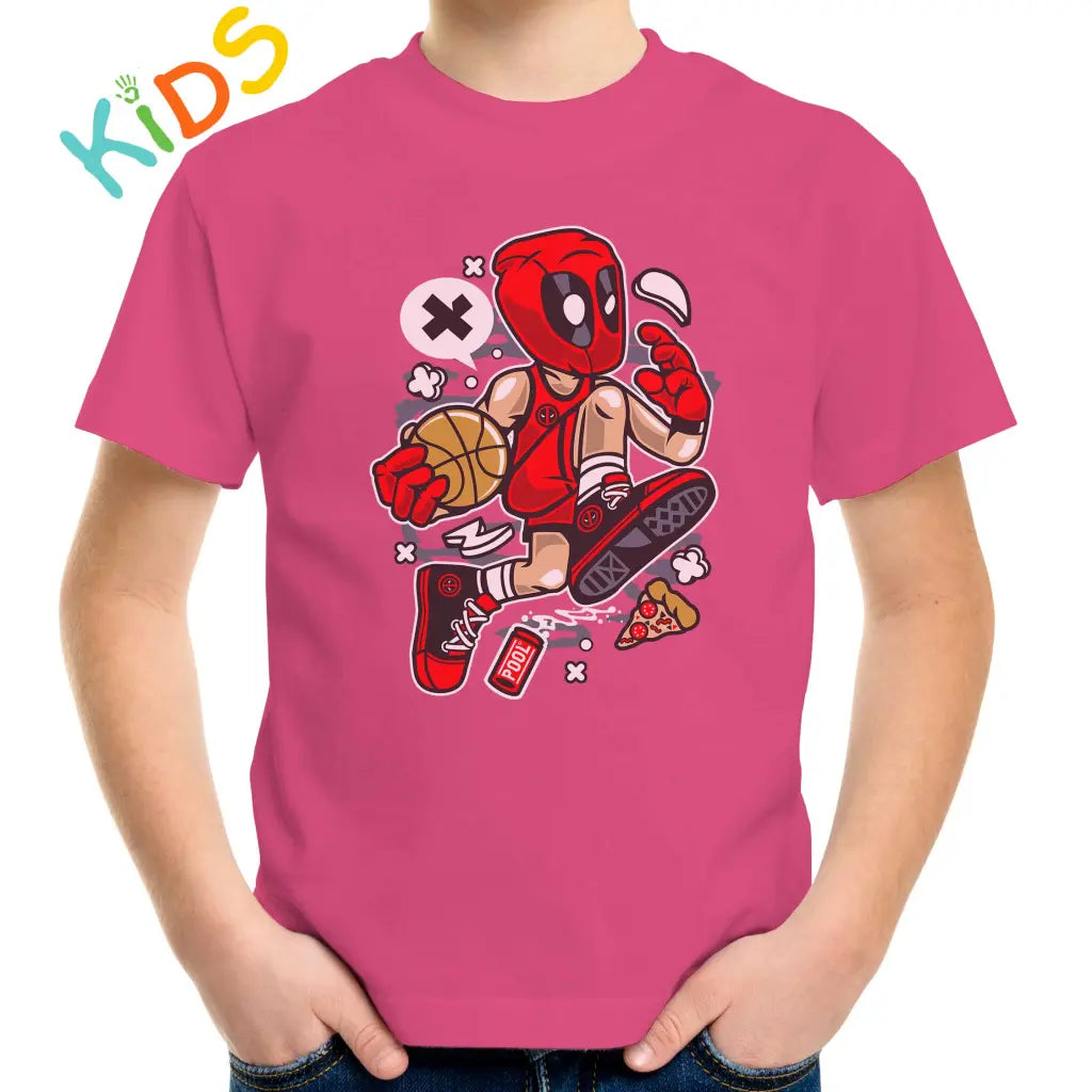 RedMask Basketball Kids T-shirt - Tshirtpark.com