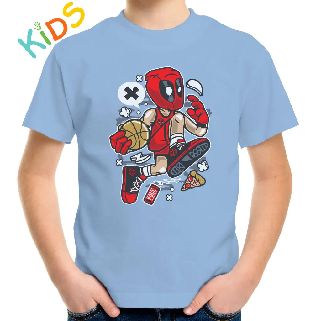 RedMask Basketball Kids T-shirt - Tshirtpark.com