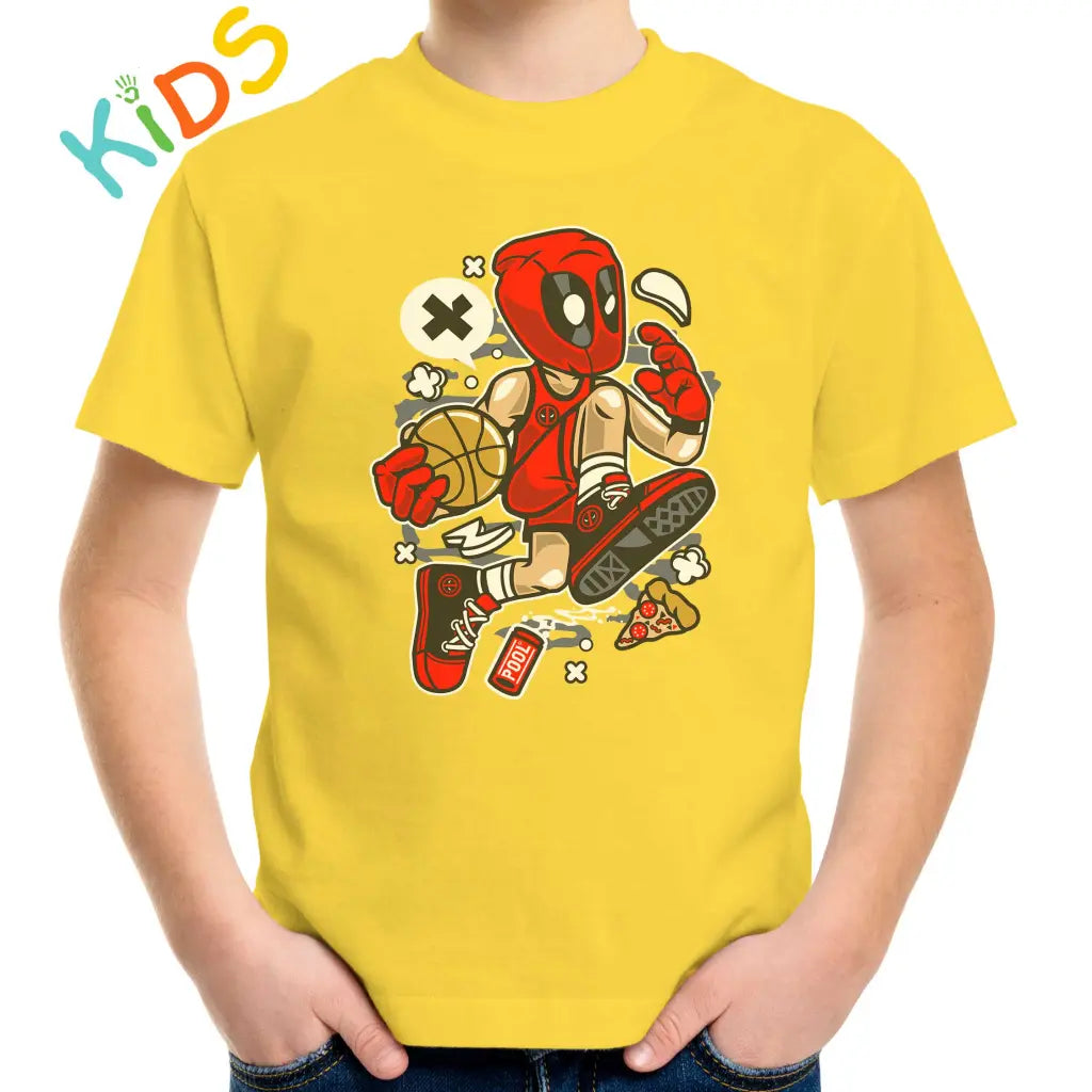 RedMask Basketball Kids T-shirt - Tshirtpark.com