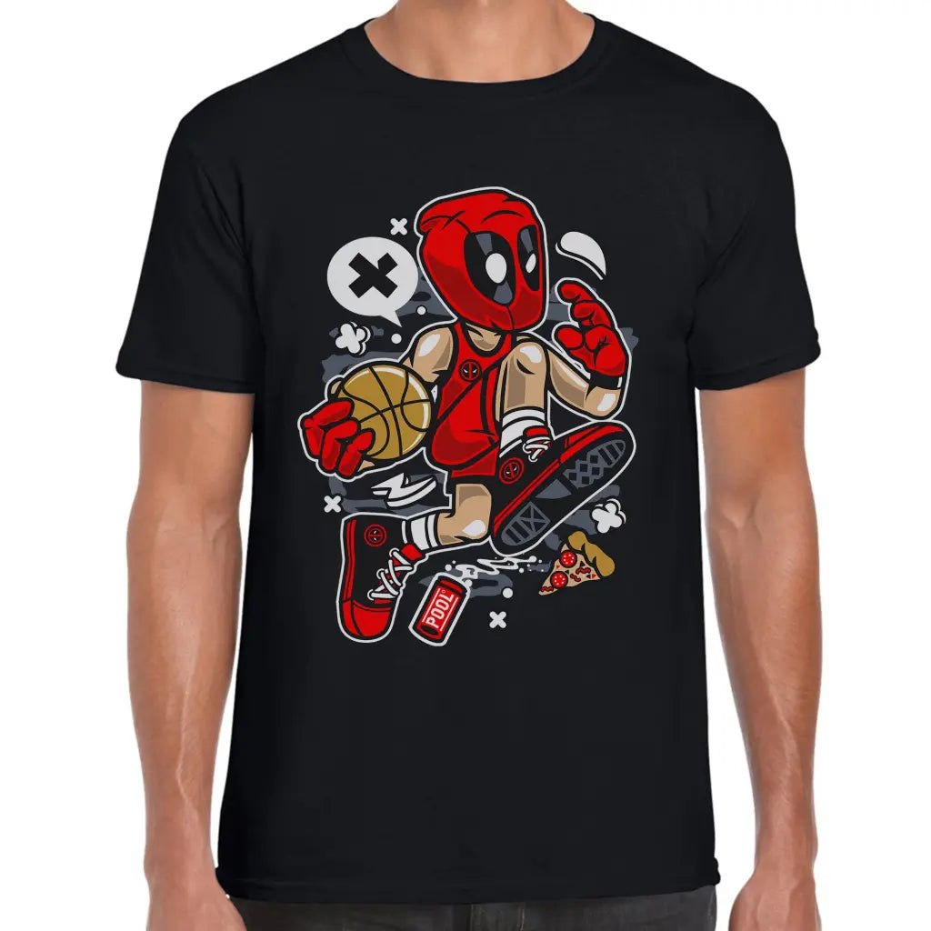 Redmask Basketball T-Shirt - Tshirtpark.com