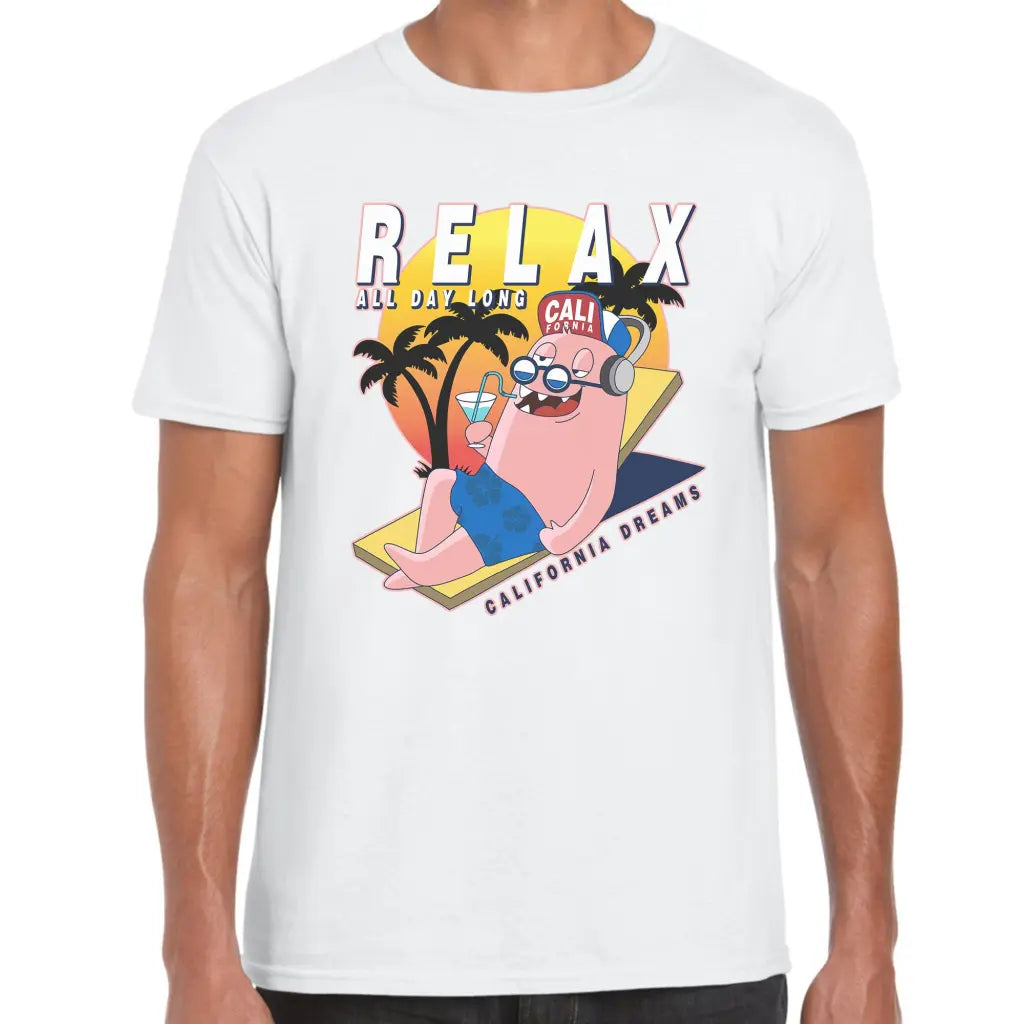 Relax All Day Monster T-Shirt - Tshirtpark.com