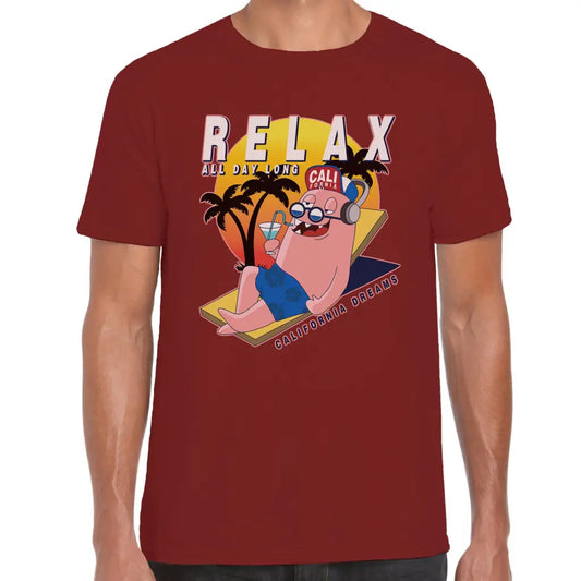 Relax All Day Monster T-Shirt - Tshirtpark.com