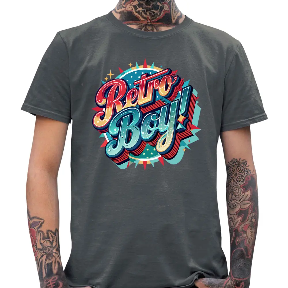 Retro Boy T-Shirt - Tshirtpark.com