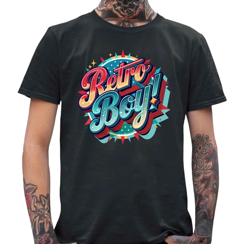 Retro Boy T-Shirt - Tshirtpark.com