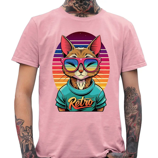 Retro Cat T-Shirt - Tshirtpark.com