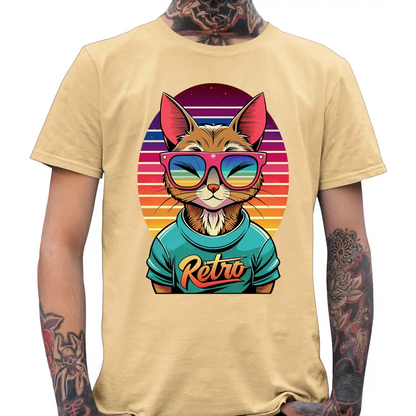 Retro Cat T-Shirt - Tshirtpark.com