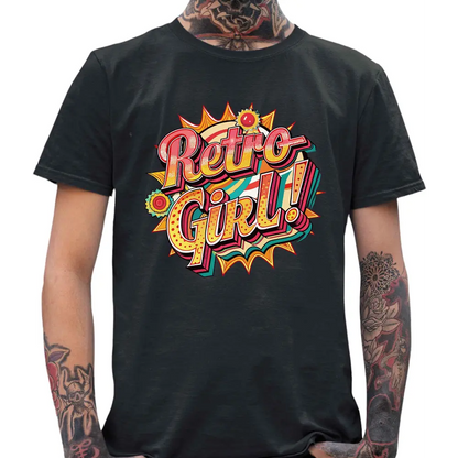 Retro Girl T-Shirt - Tshirtpark.com