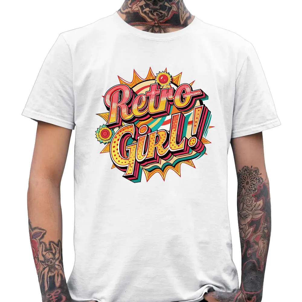 Retro Girl T-Shirt - Tshirtpark.com