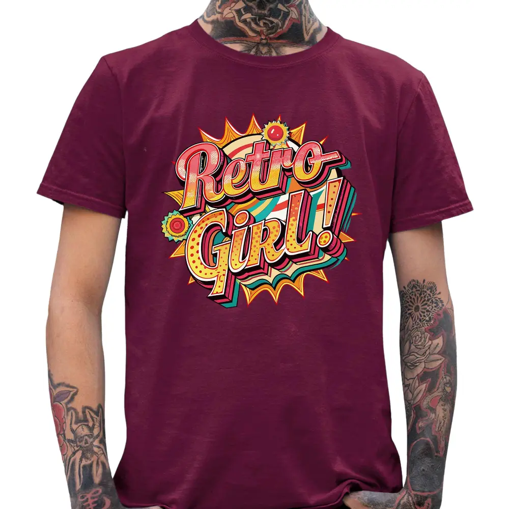 Retro Girl T-Shirt - Tshirtpark.com