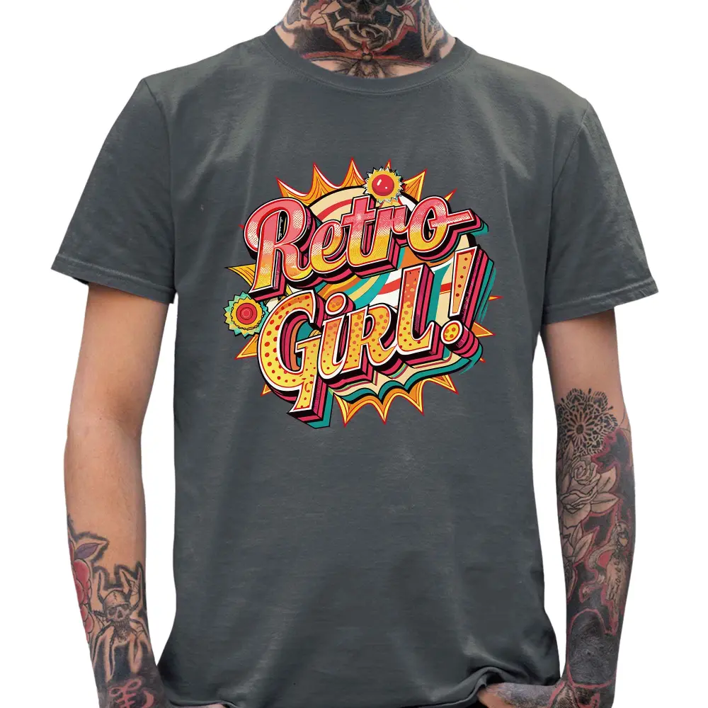 Retro Girl T-Shirt - Tshirtpark.com