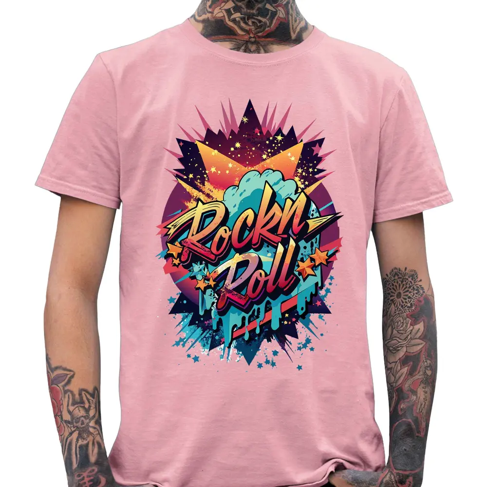 Retro Rock N Roll T-Shirt - Tshirtpark.com