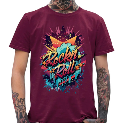 Retro Rock N Roll T-Shirt - Tshirtpark.com