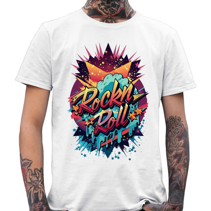 Retro Rock N Roll T-Shirt - Tshirtpark.com