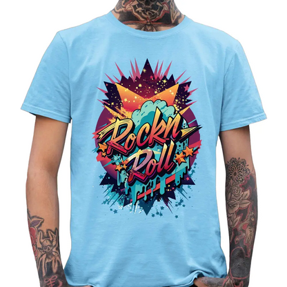 Retro Rock N Roll T-Shirt - Tshirtpark.com