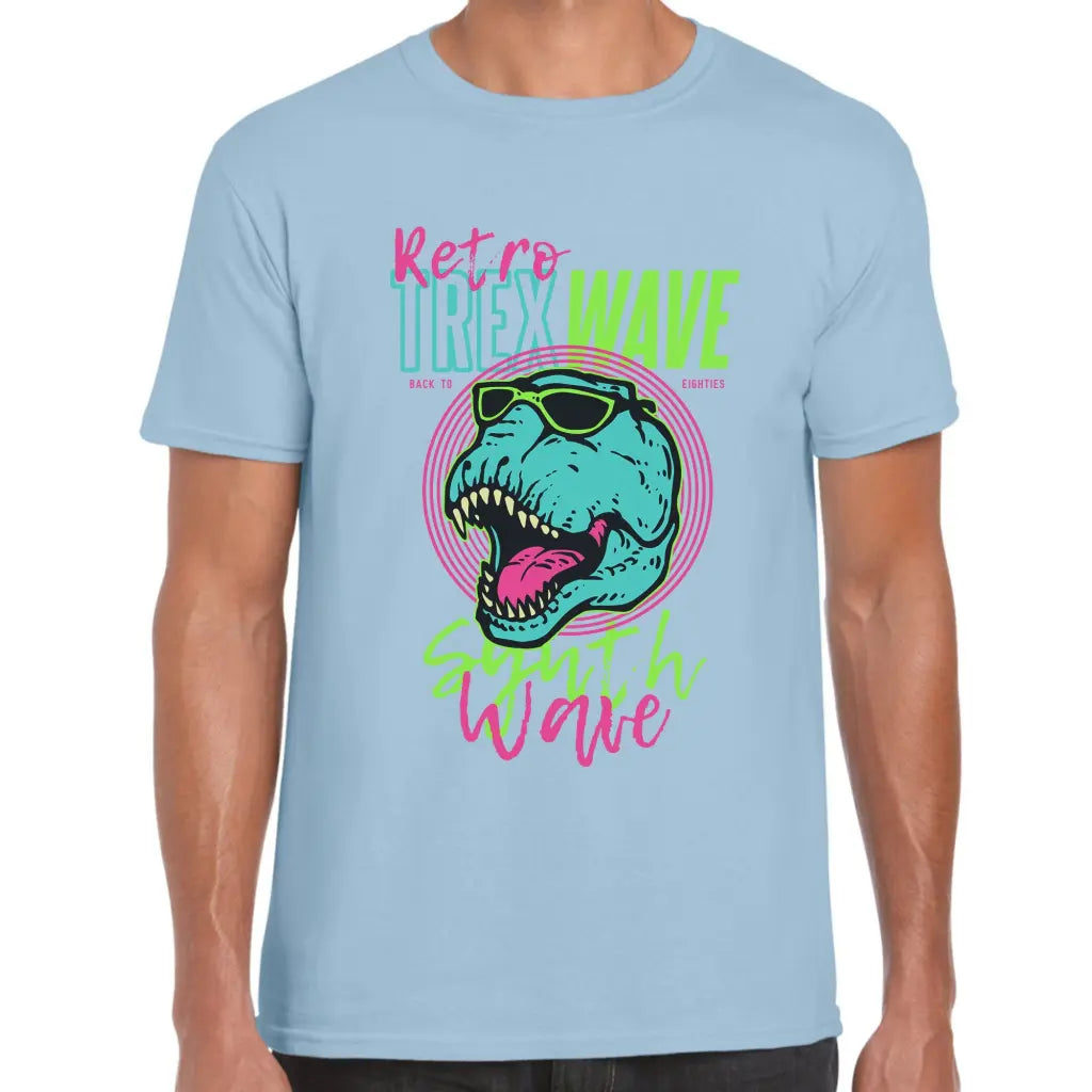Retro Trex Wave T-Shirt - Tshirtpark.com