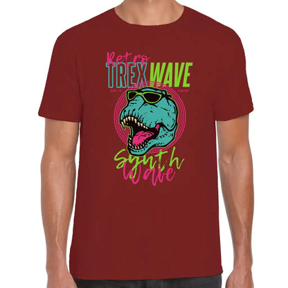 Retro Trex Wave T-Shirt - Tshirtpark.com