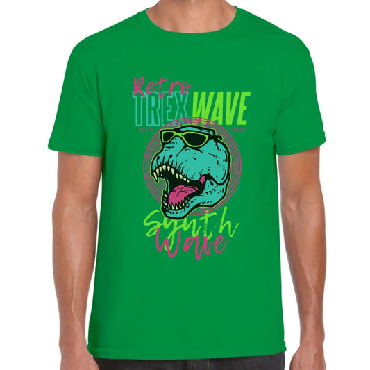 Retro Trex Wave T-Shirt - Tshirtpark.com