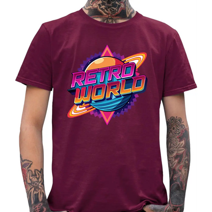 Retro World T-Shirt - Tshirtpark.com